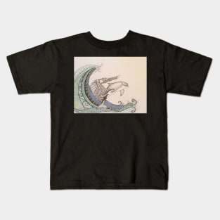 Eagle/Dolphin Wave Kids T-Shirt